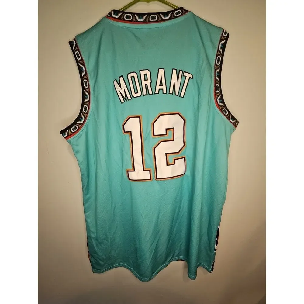 Nike Authentics Ja Morant NBA Vancouver Grizzlies #12 Retro Jersey Size XXL - Picture 6 of 8